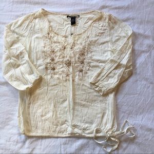 SOLD✖️ Lucky Brand Peasant Blouse